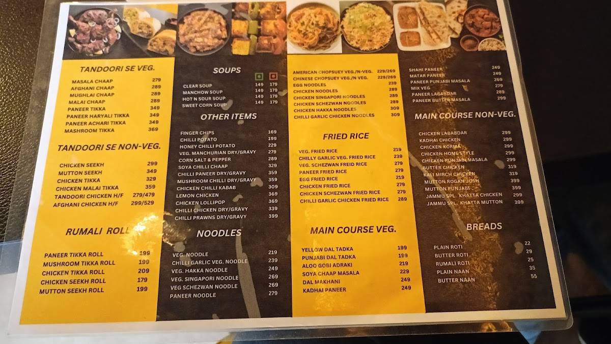 Hunger Strike menu
