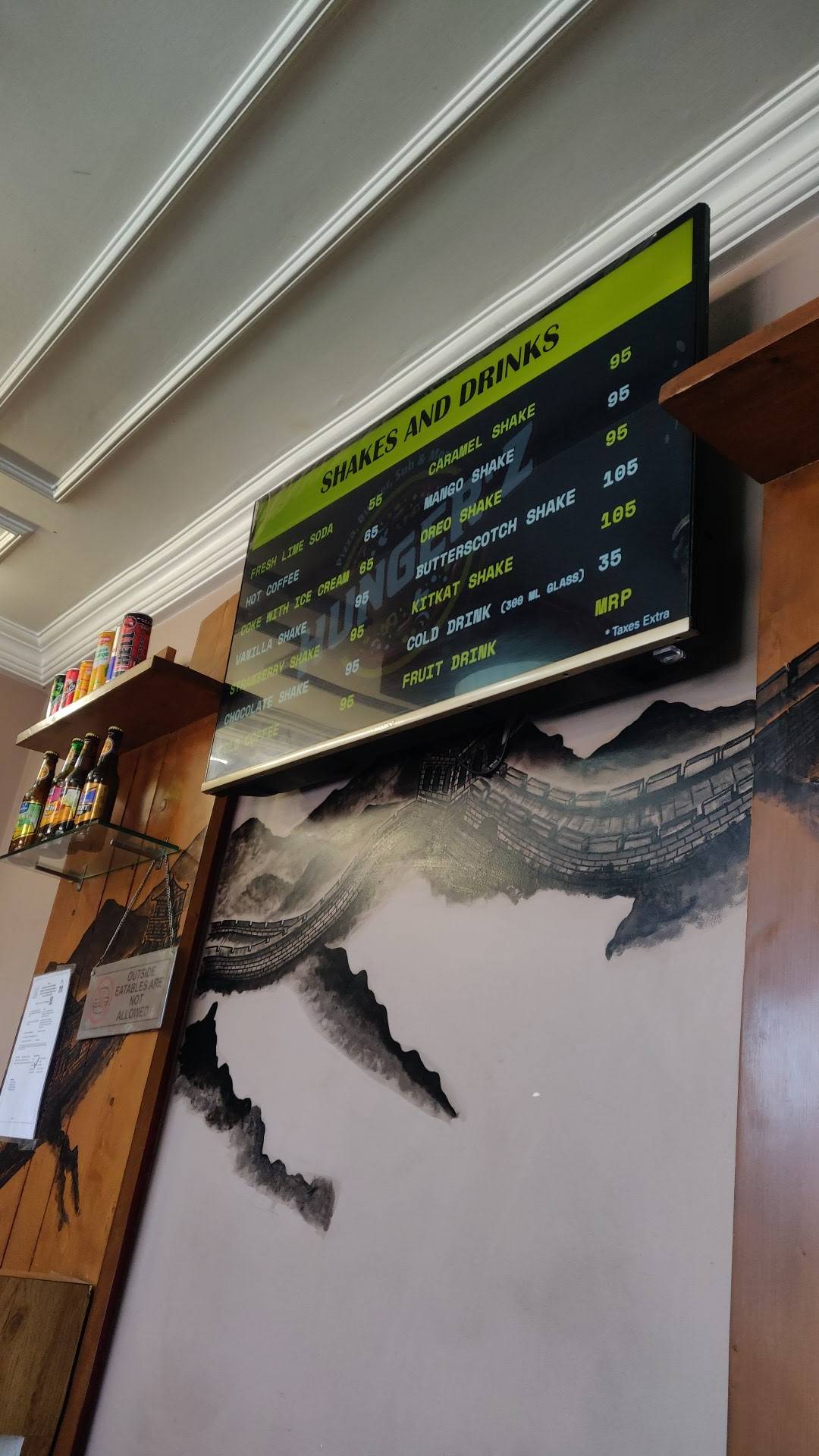 Hunger'z Boileauganj menu