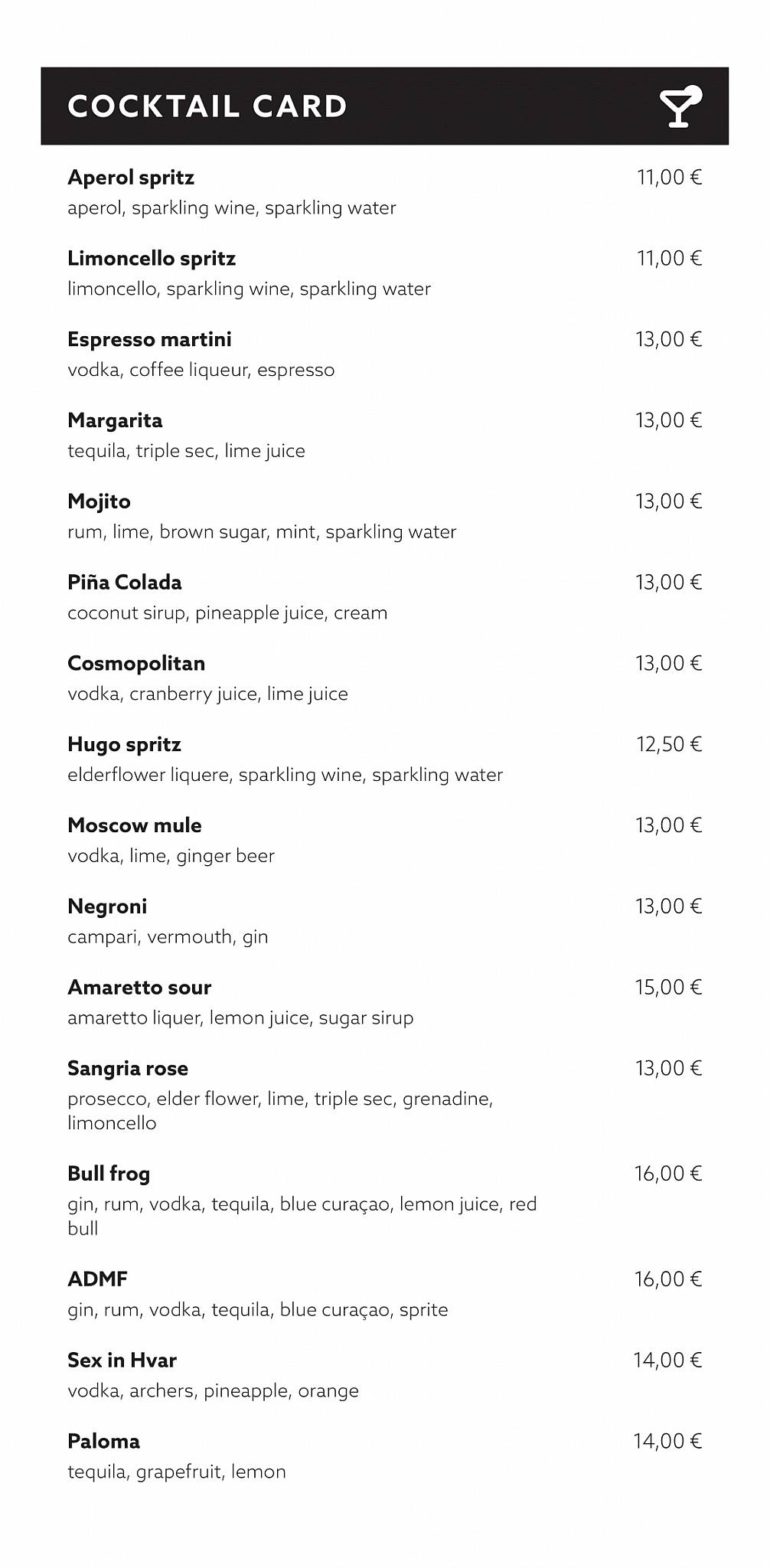 Menu di Spice Asian Food 