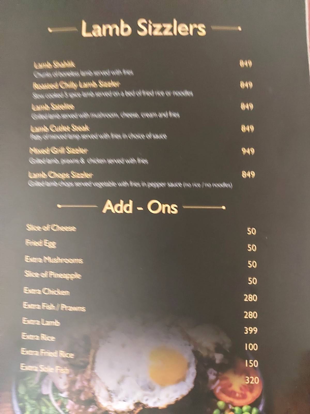 Sofra Culture Cuisine menu