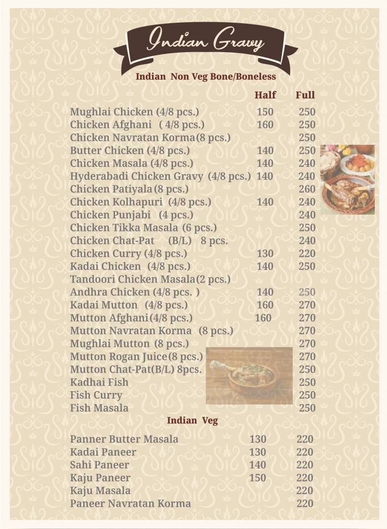 Hyderabadi Zaika nxt menu