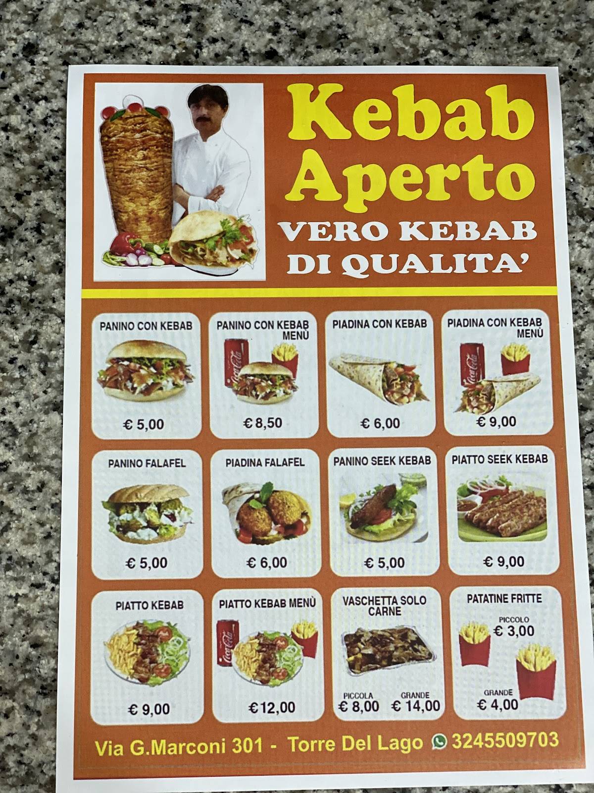 Menu di I DU’ COMPARI 