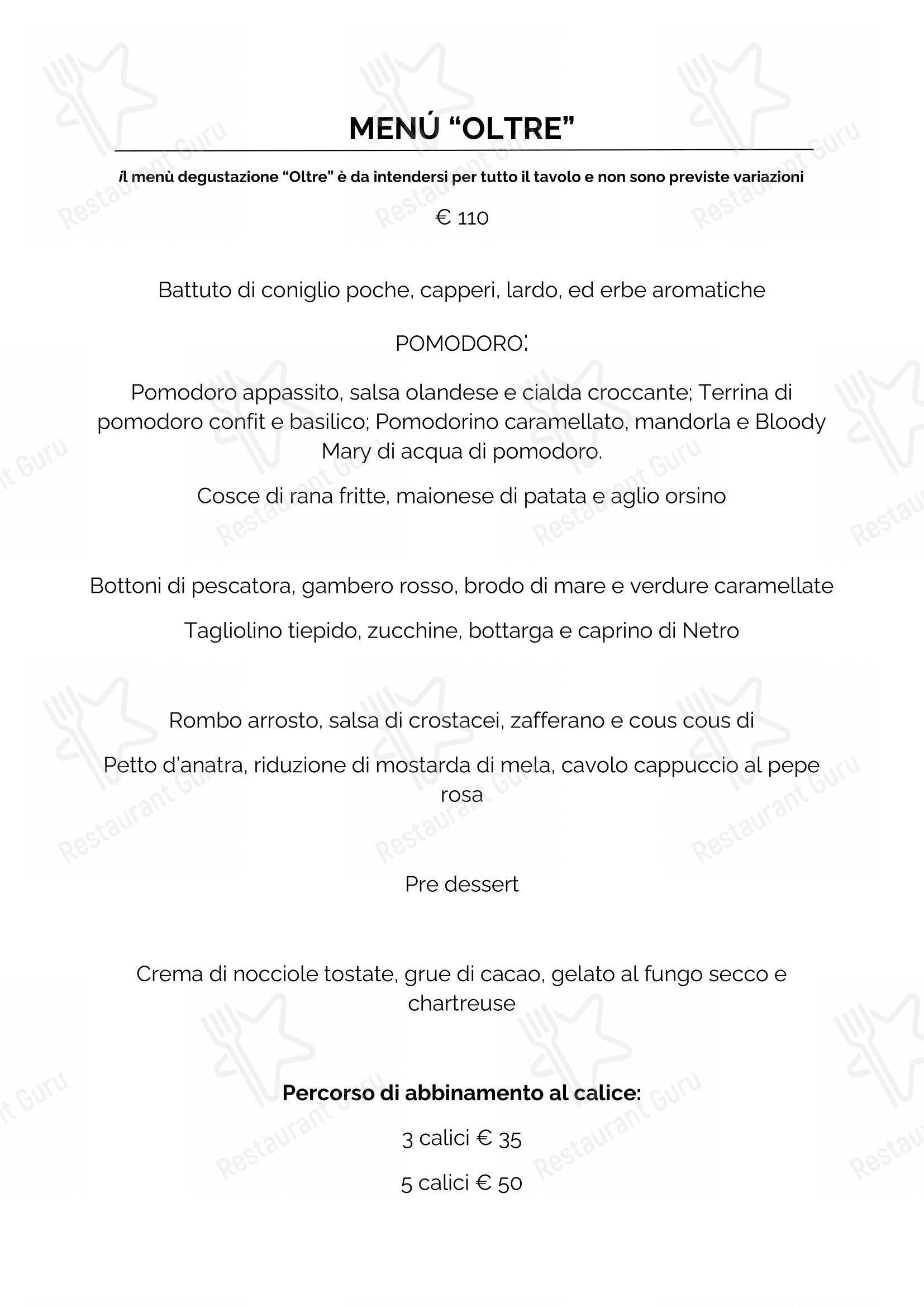菜单 per Il Patio in Pollone