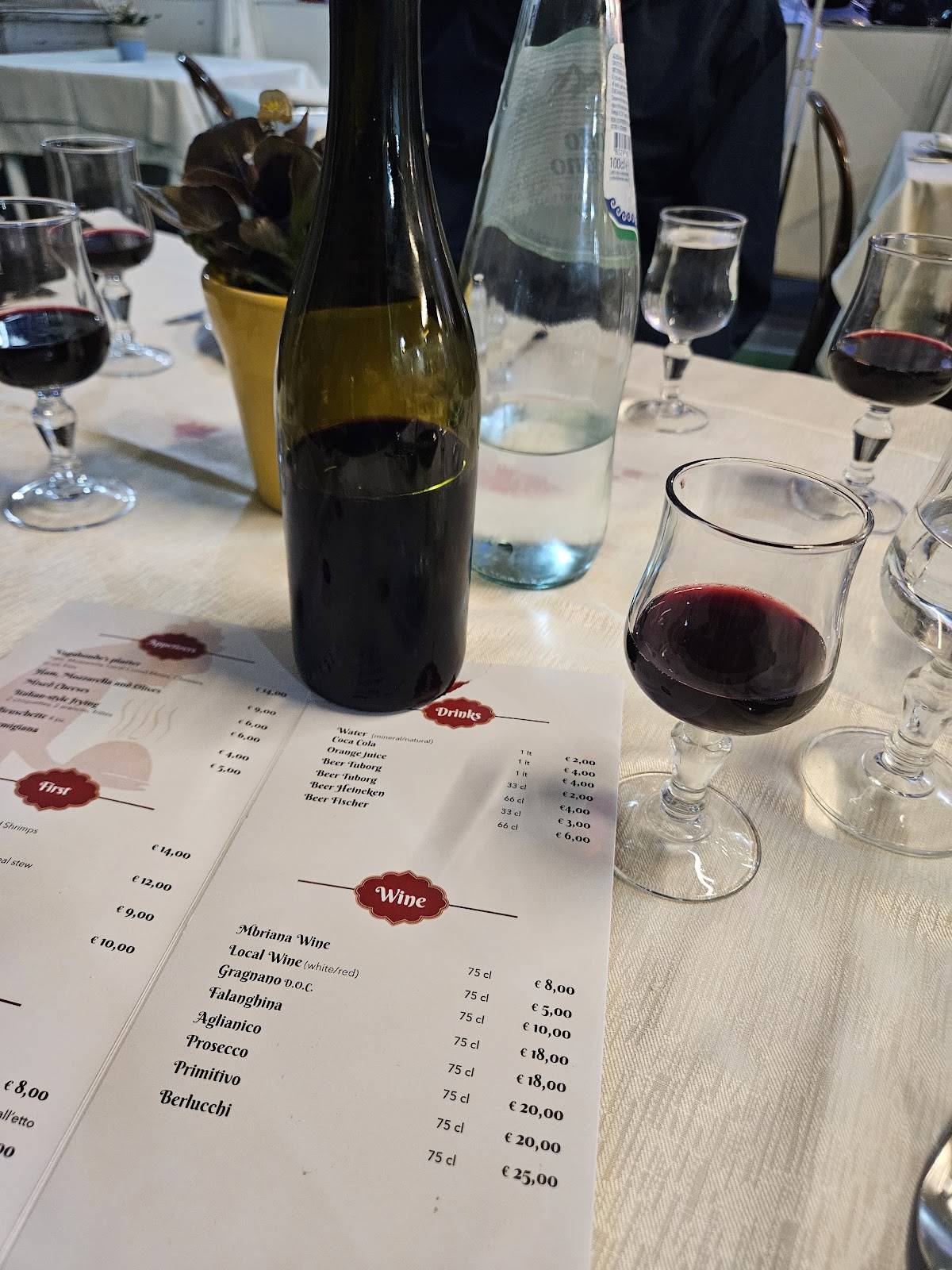 Menu di Il Vagabondo Di Bosco Giovanni & C. Sas 