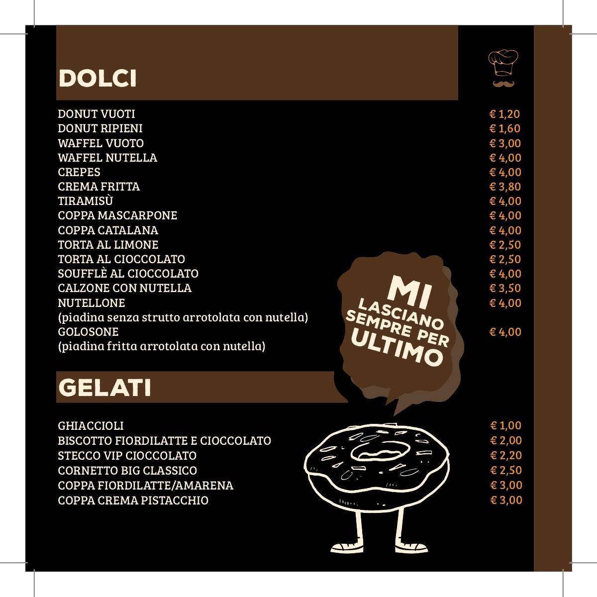 Menu di Strike 