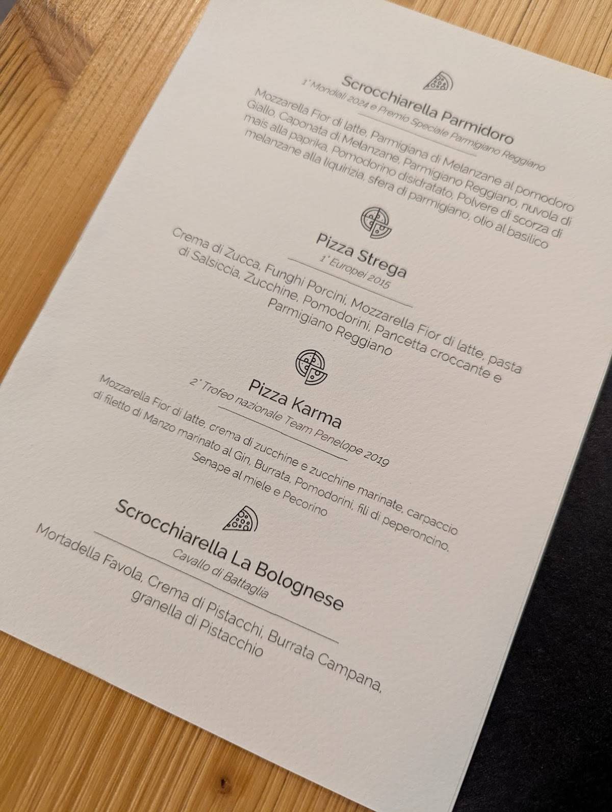 Menu di Al Posto Giusto - da Valentina e Salvatore 