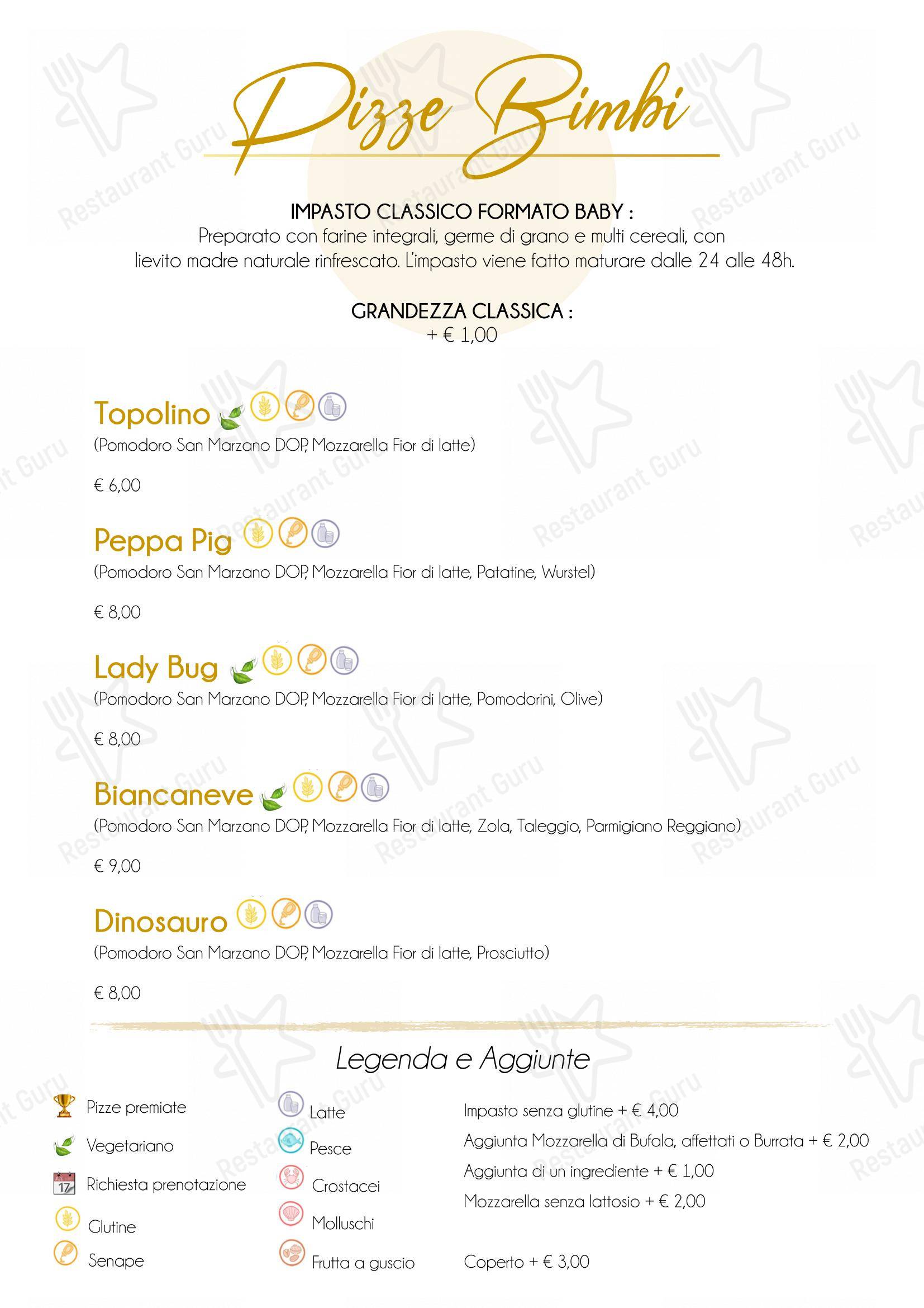 Menu per Al Posto Giusto - da Valentina e Salvatore ristorante