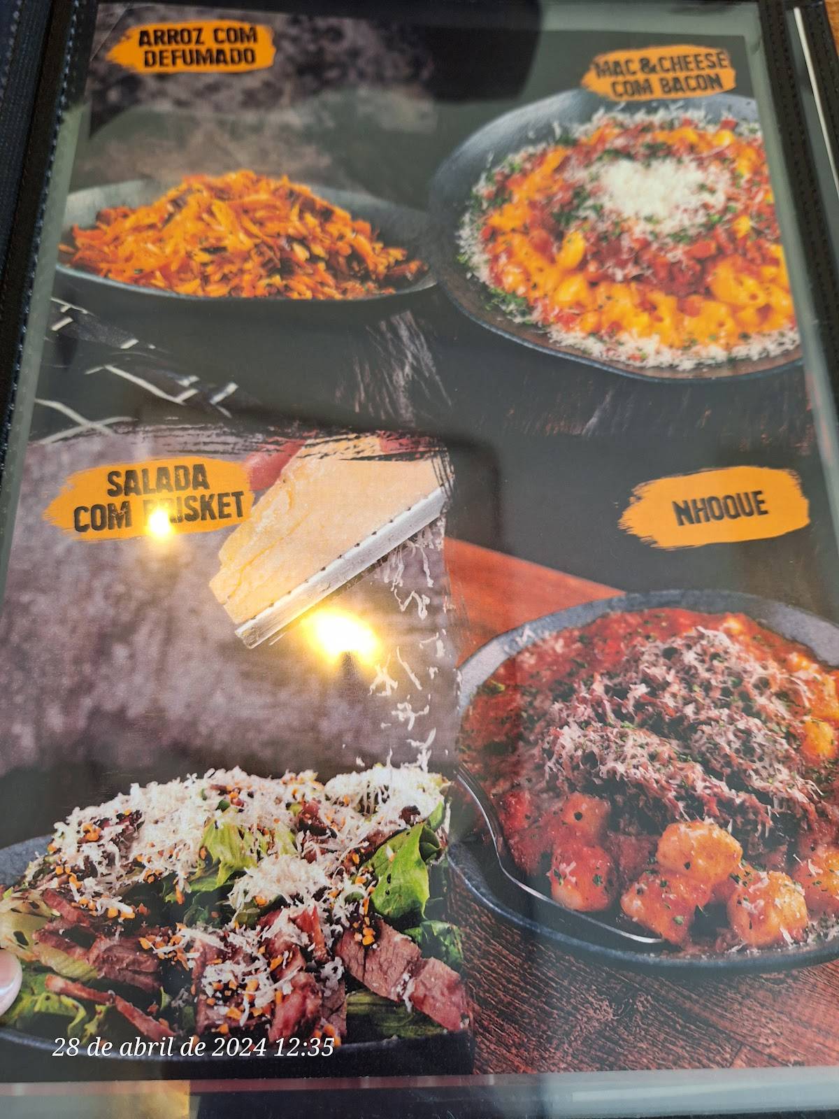 MaBlack House cardápio