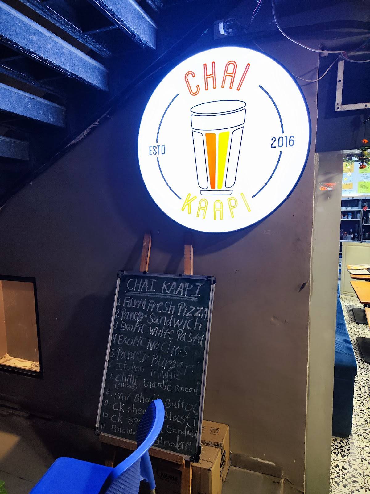 Chai Kaapi 78 menu