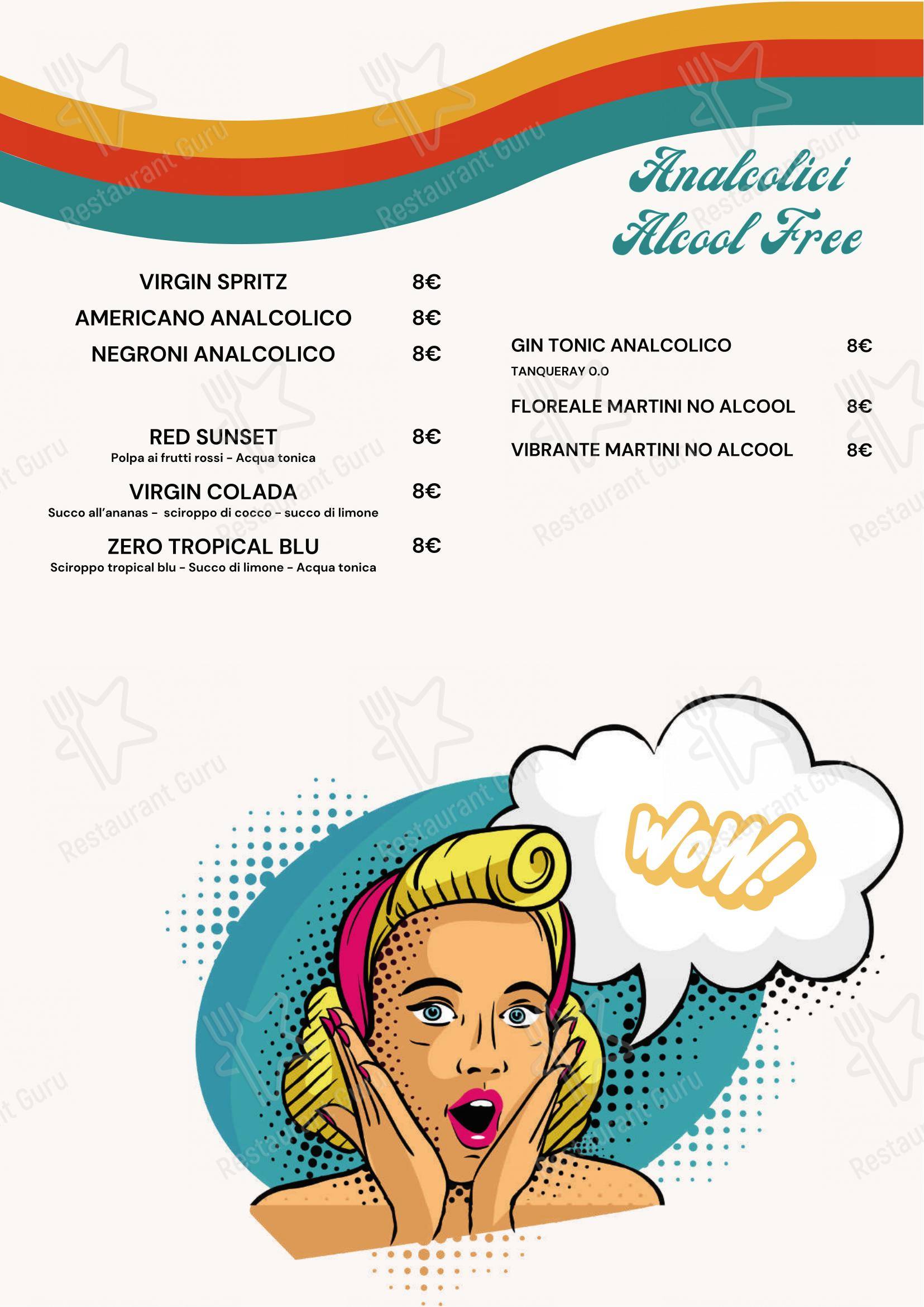 Menu per Inside Torino Cocktail Bar pub & bar