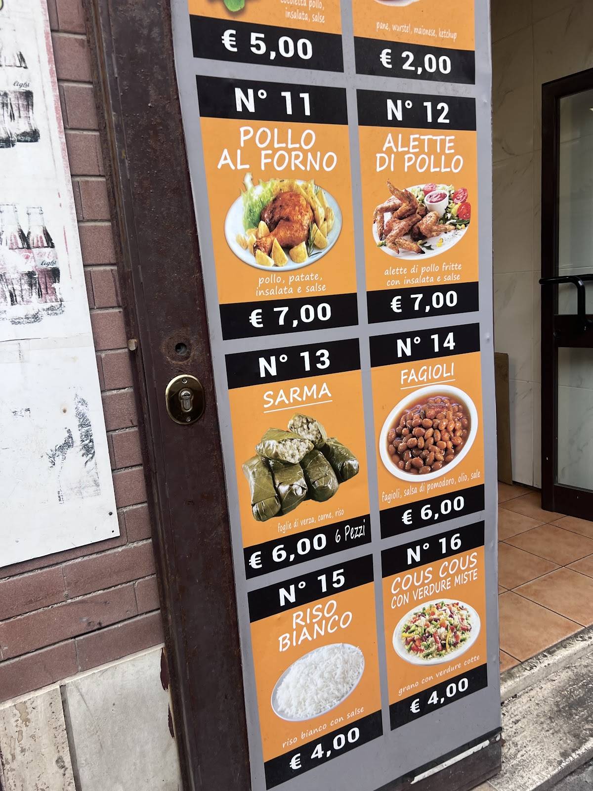 Menu di Istanbul Kebab 