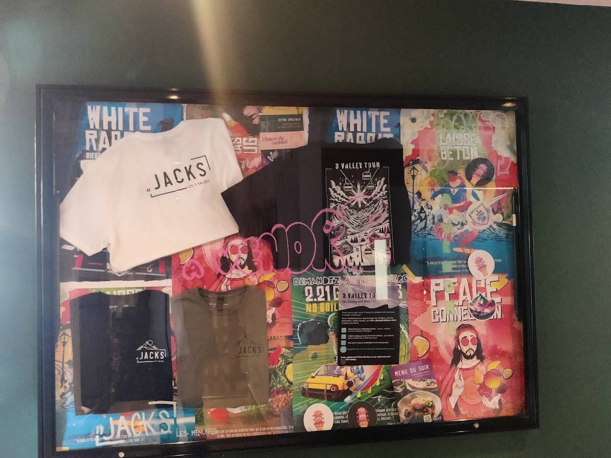 Menu de Jacks Les Menuires