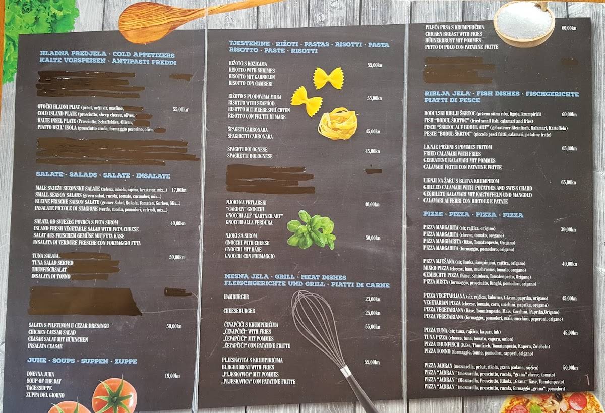 Menu di Jadran 