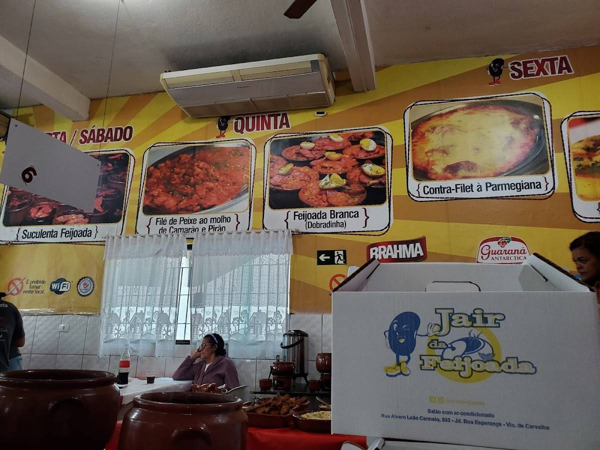 Jair da Feijoada cardápio