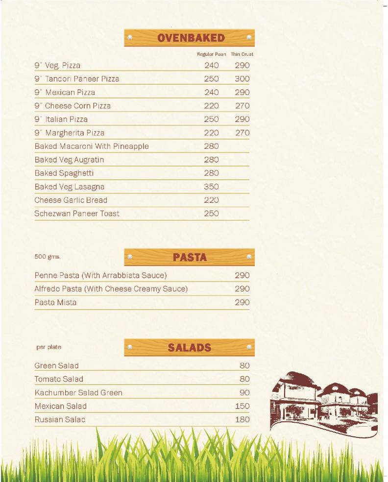 The Food Resort menu
