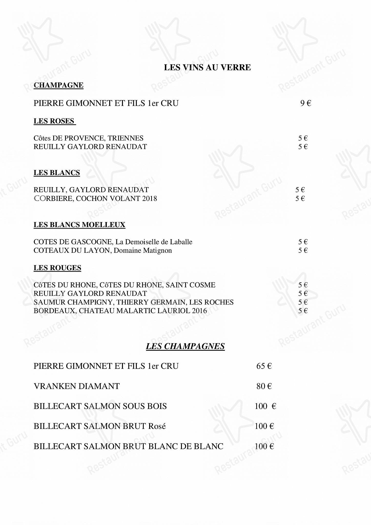 Group Booking Menu pour Jeux2 Goûts Châteauroux dans Châteauroux