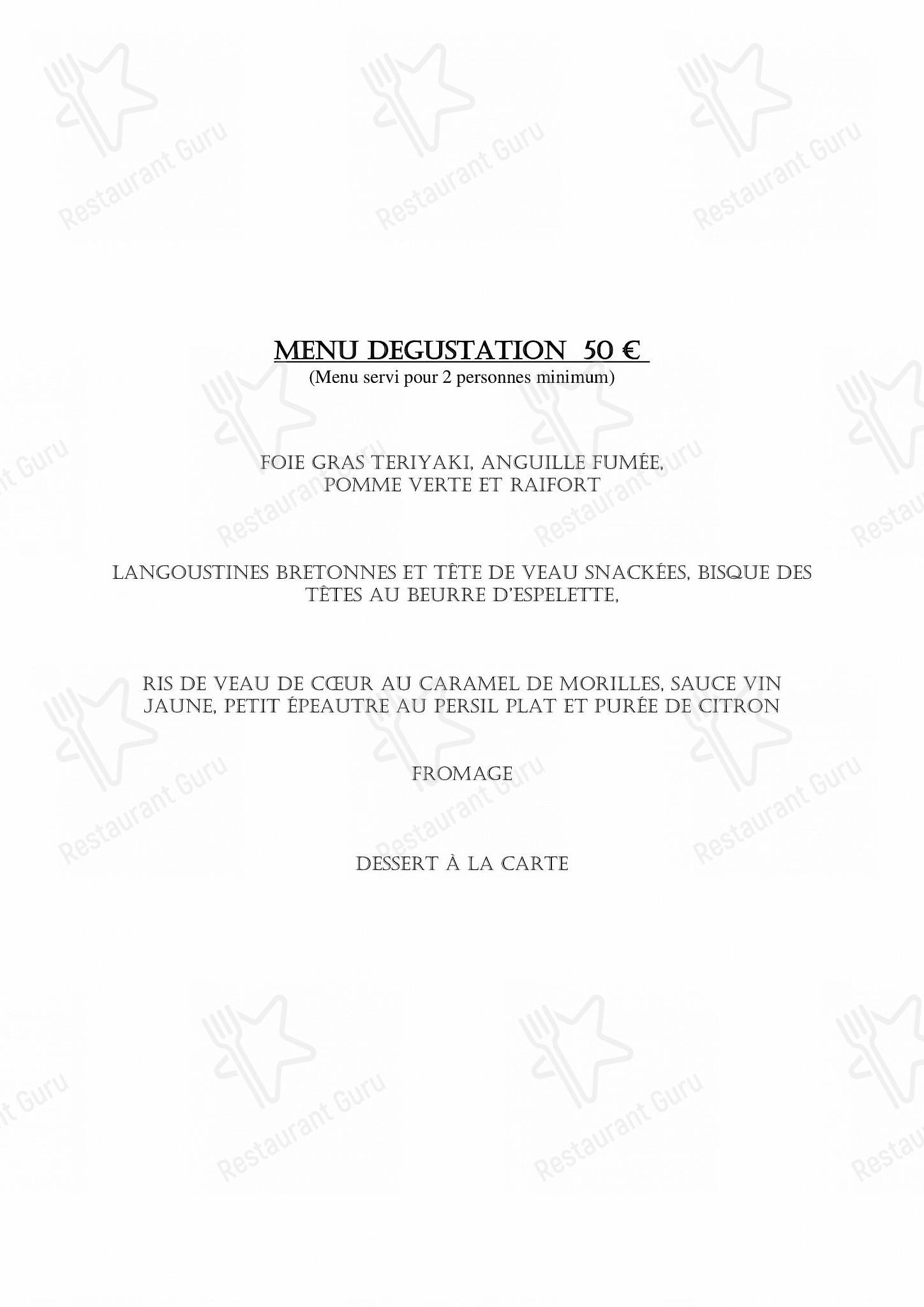 Group Booking Menu pour Jeux2 Goûts Châteauroux dans Châteauroux