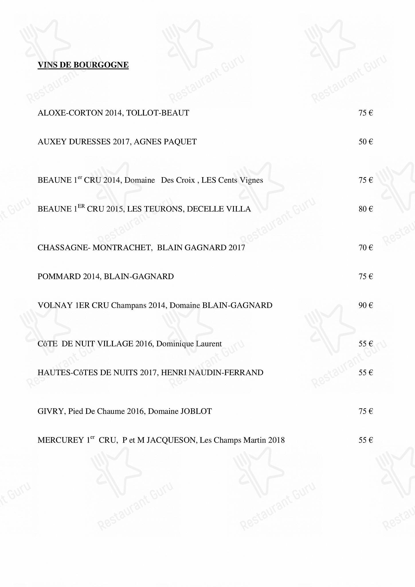 Jeux2 Goûts Châteauroux dans Châteauroux - Group Booking Menu