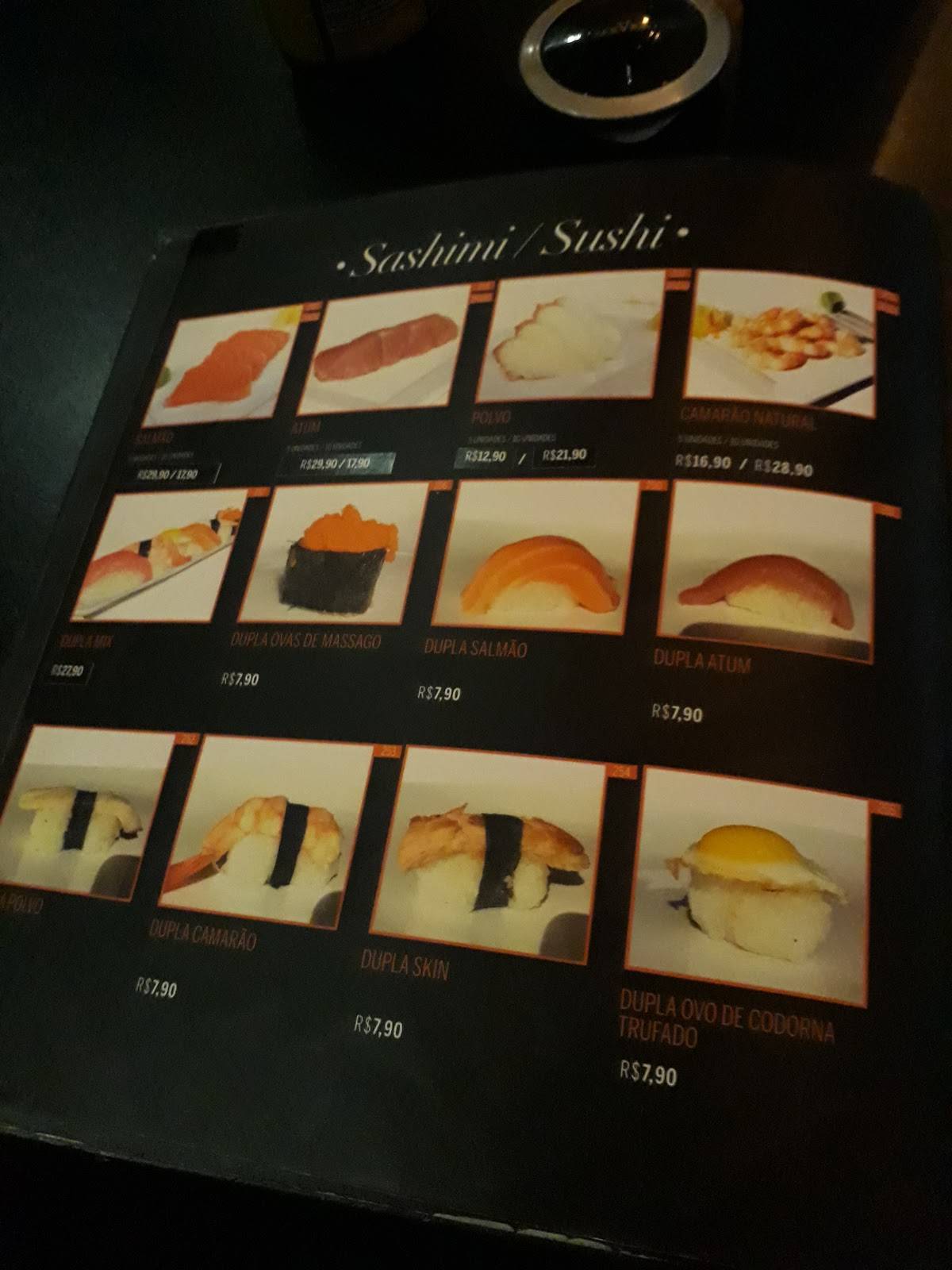 Sake Temakeria Bancários cardápio