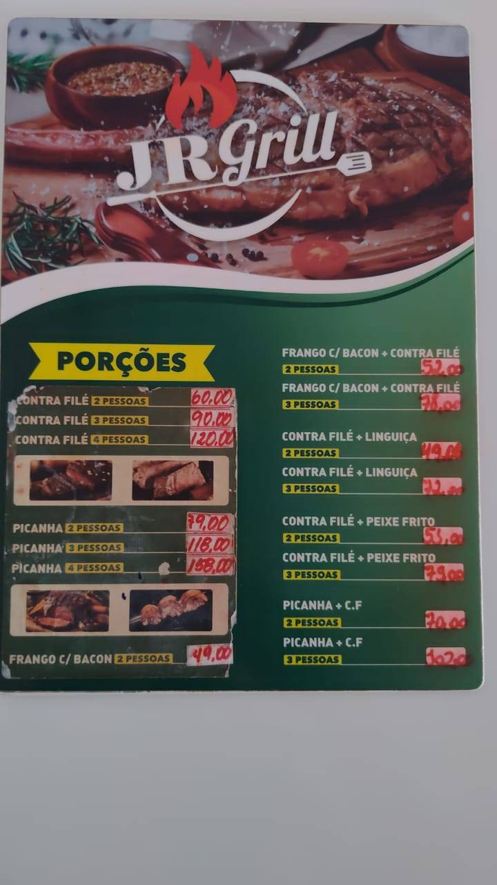 Jr Grill Churrascaria cidade jardim cardápio