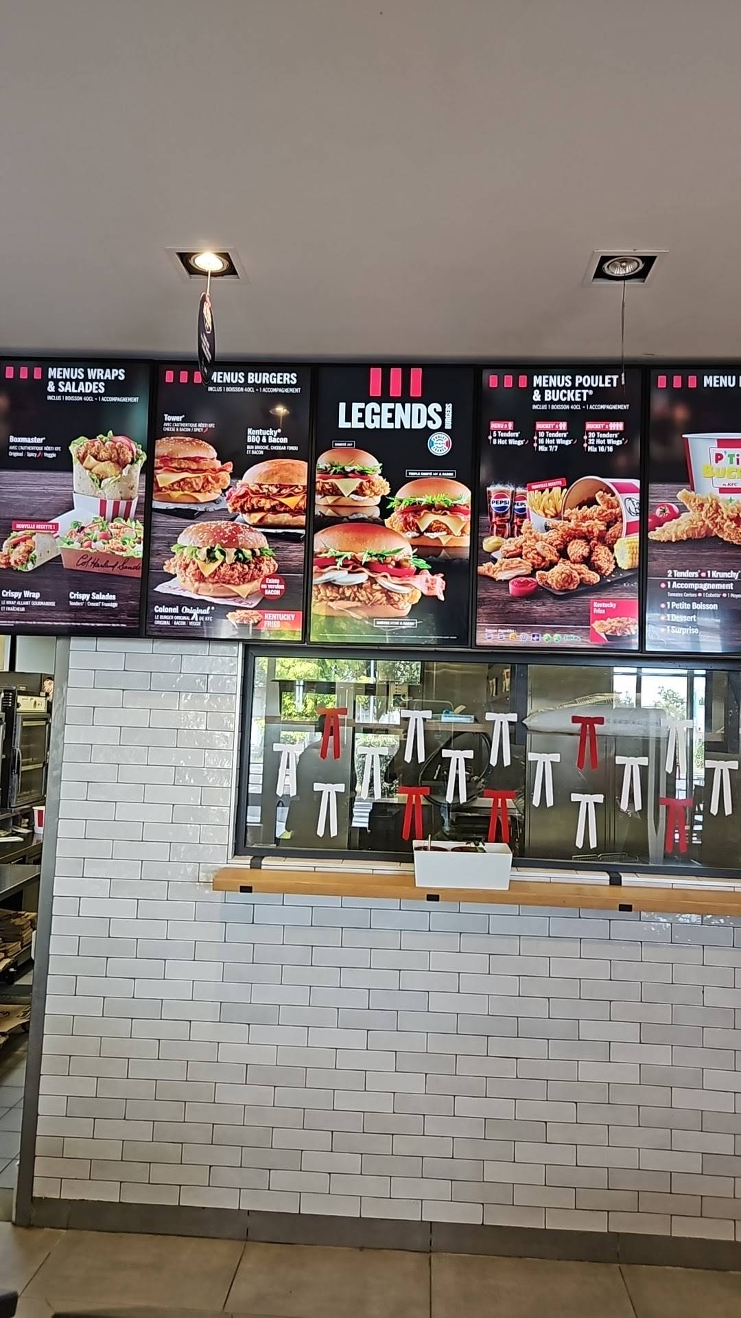 Menu de KFC BOBIGNY