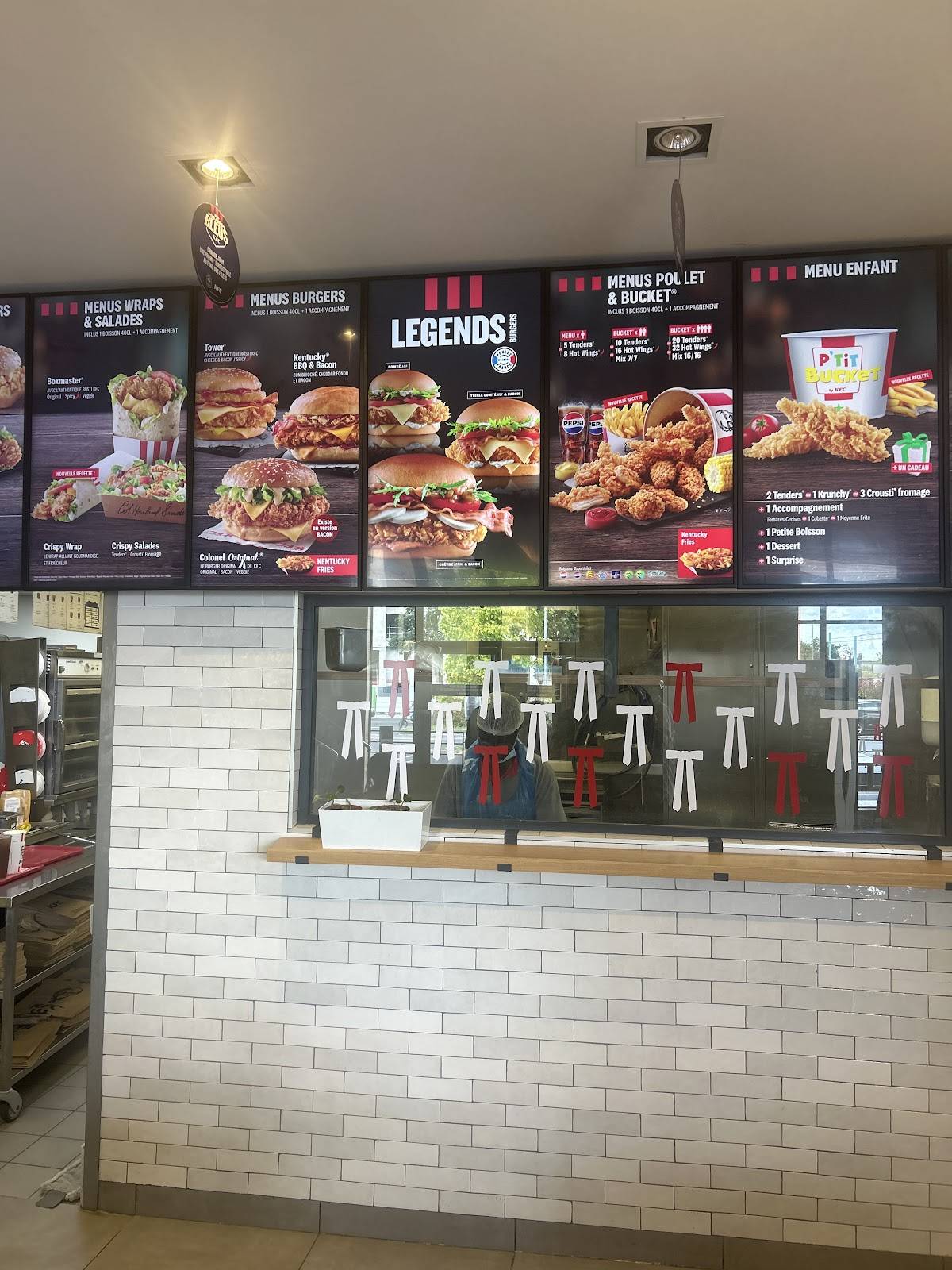 Menu de KFC BOBIGNY