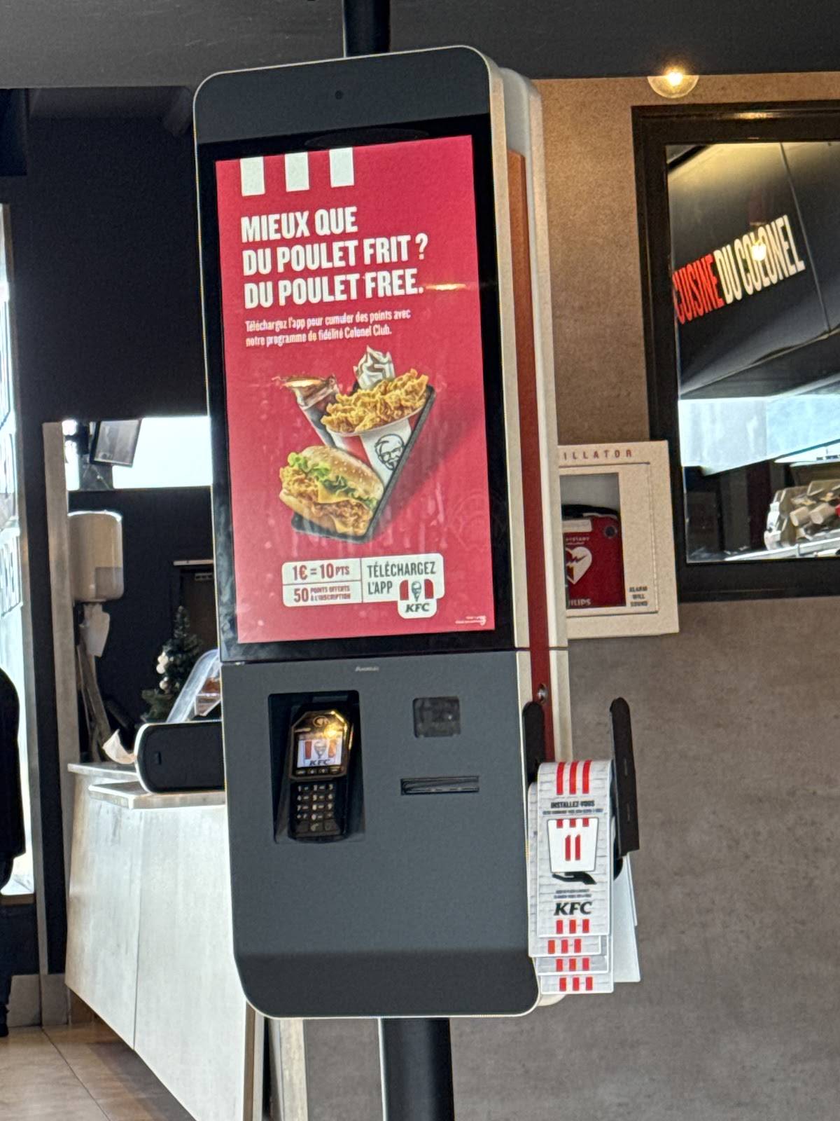 Menu de KFC Nancy Laxou