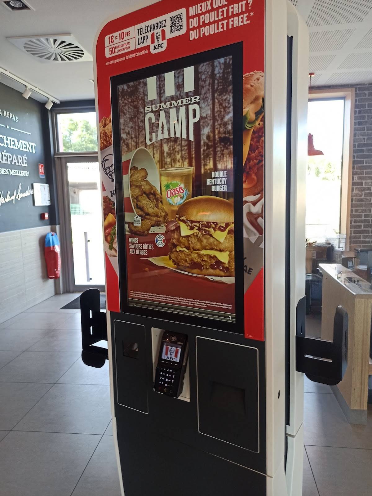 Menu de KFC Strasbourg la Vigie