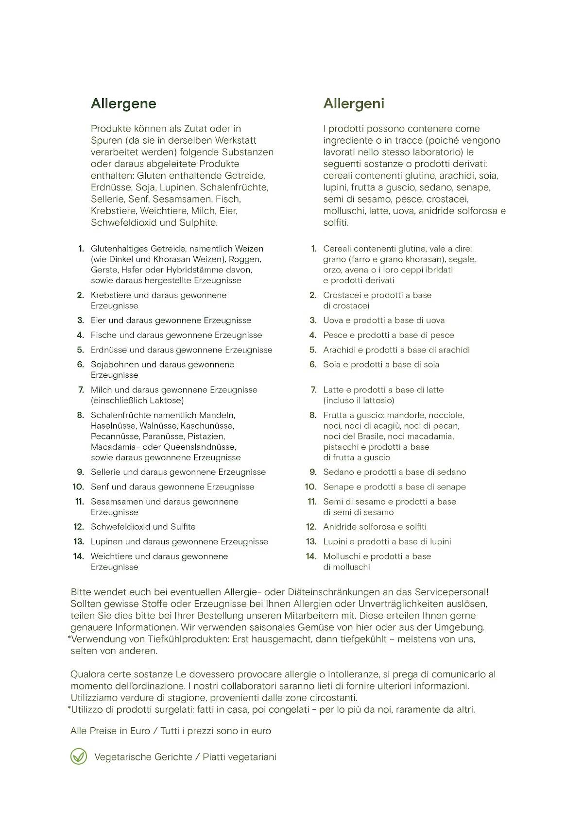 Menu di Dorfgasthaus Linde 