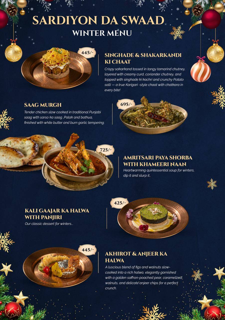 Karigari Noida Sec 51 menu