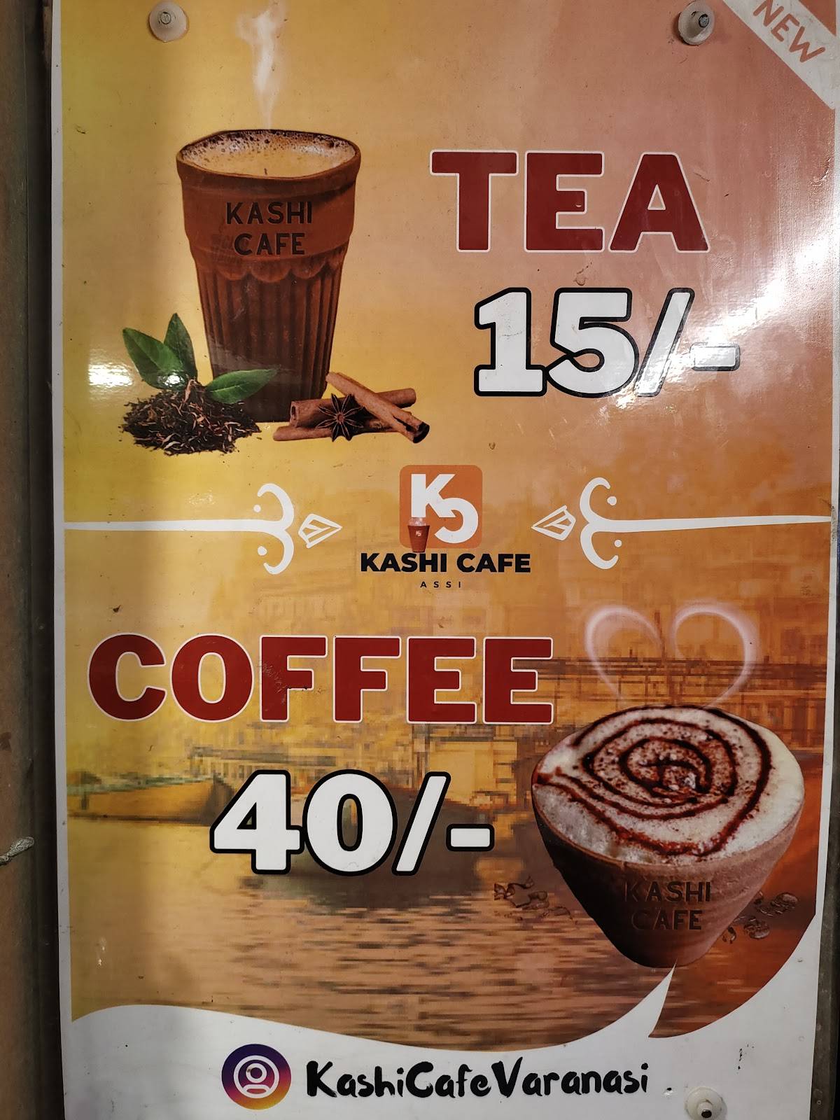 Kashi Cafe menu