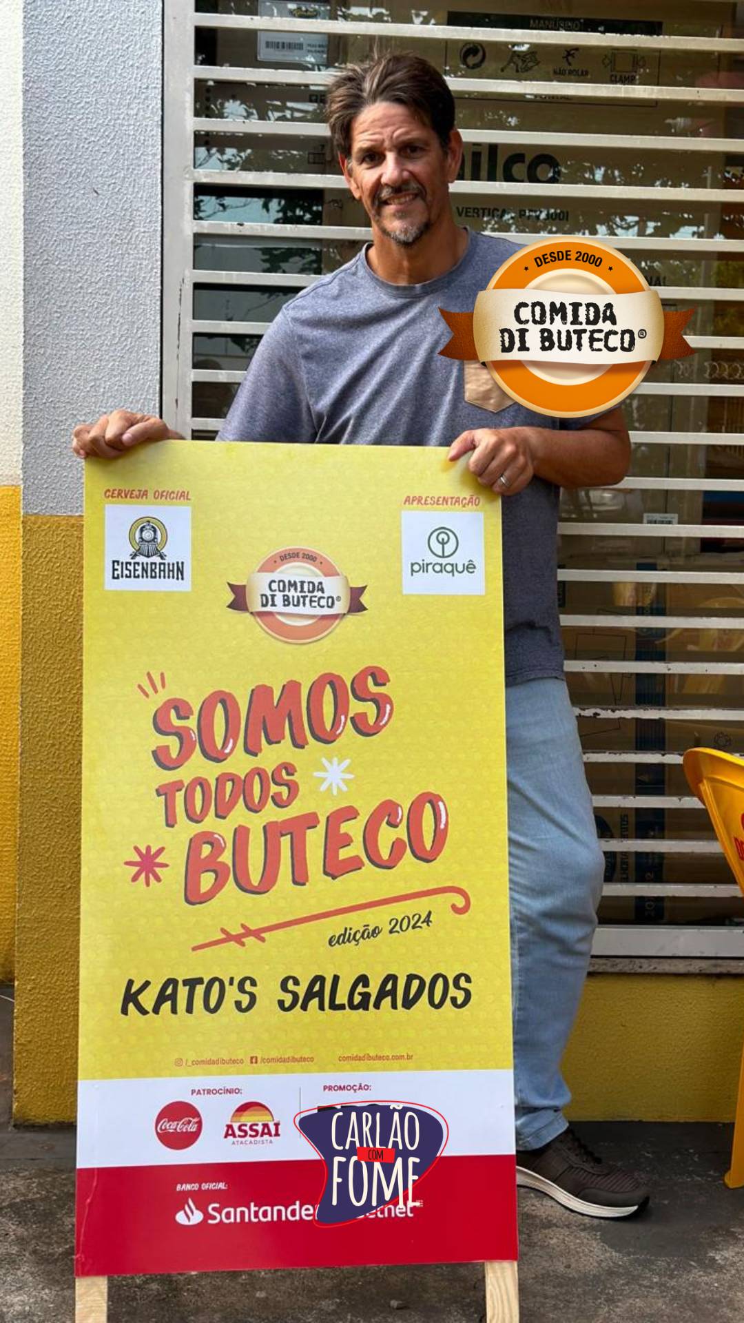 Kato's Salgados cardápio