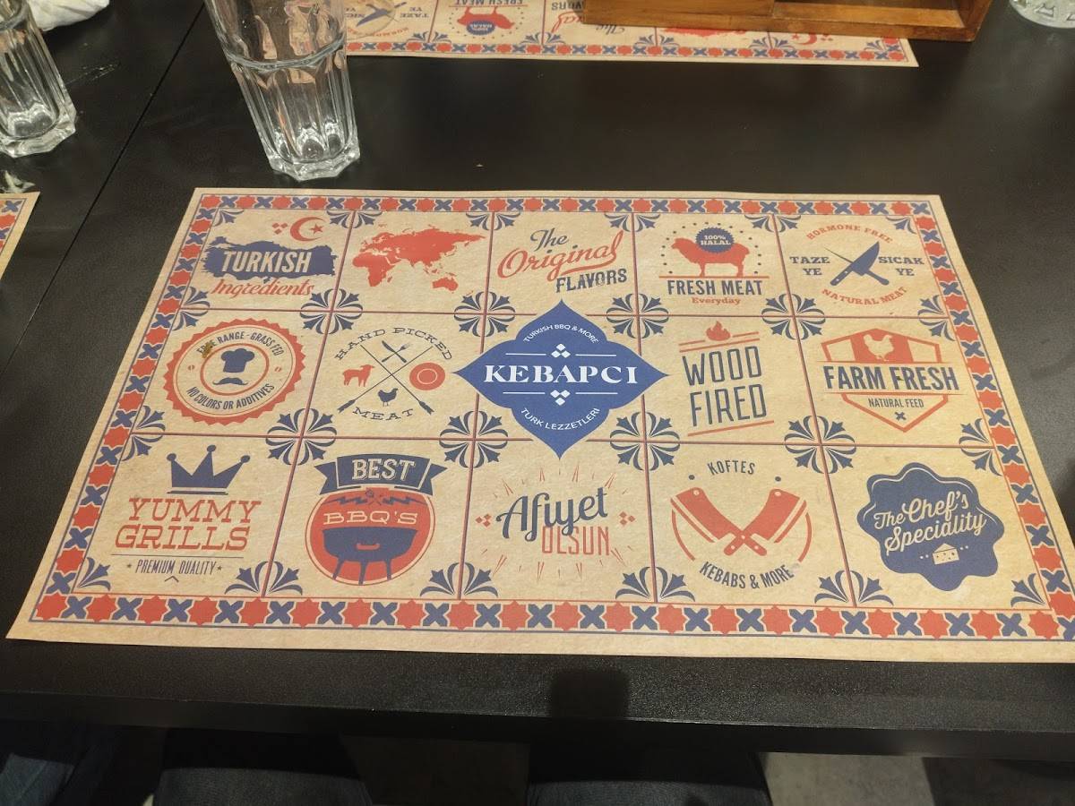 Kebapci menu
