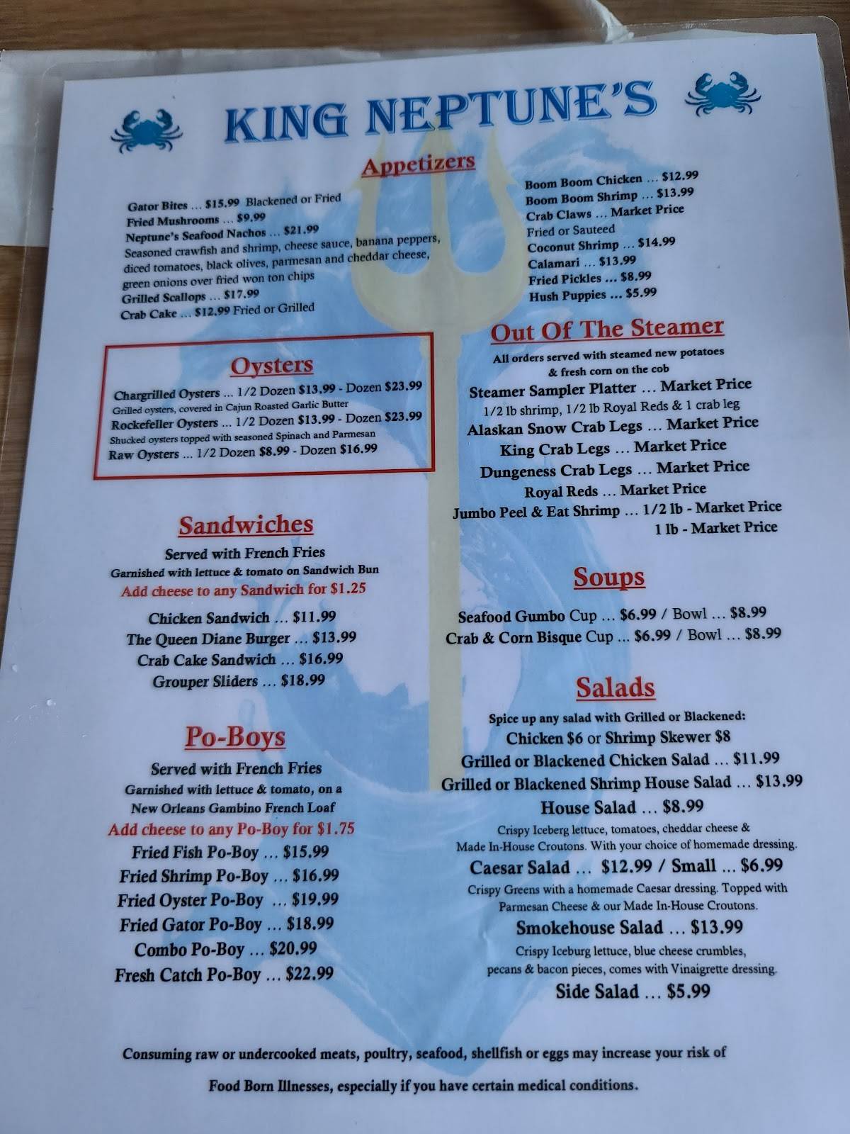 King Neptune'S Seafood Gulf Shores Al - ygwpmlf
