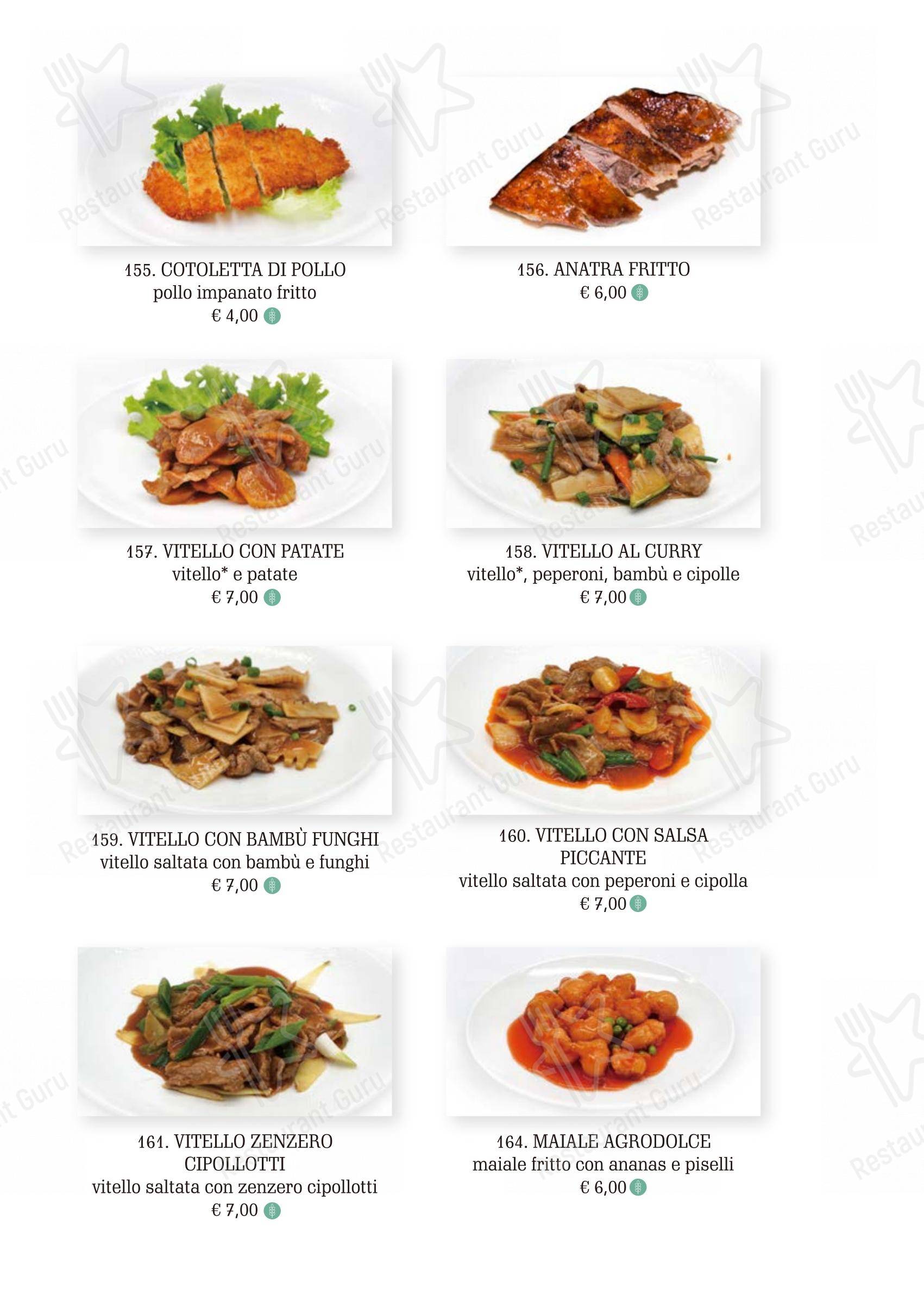 Menu di Kirin - Menu