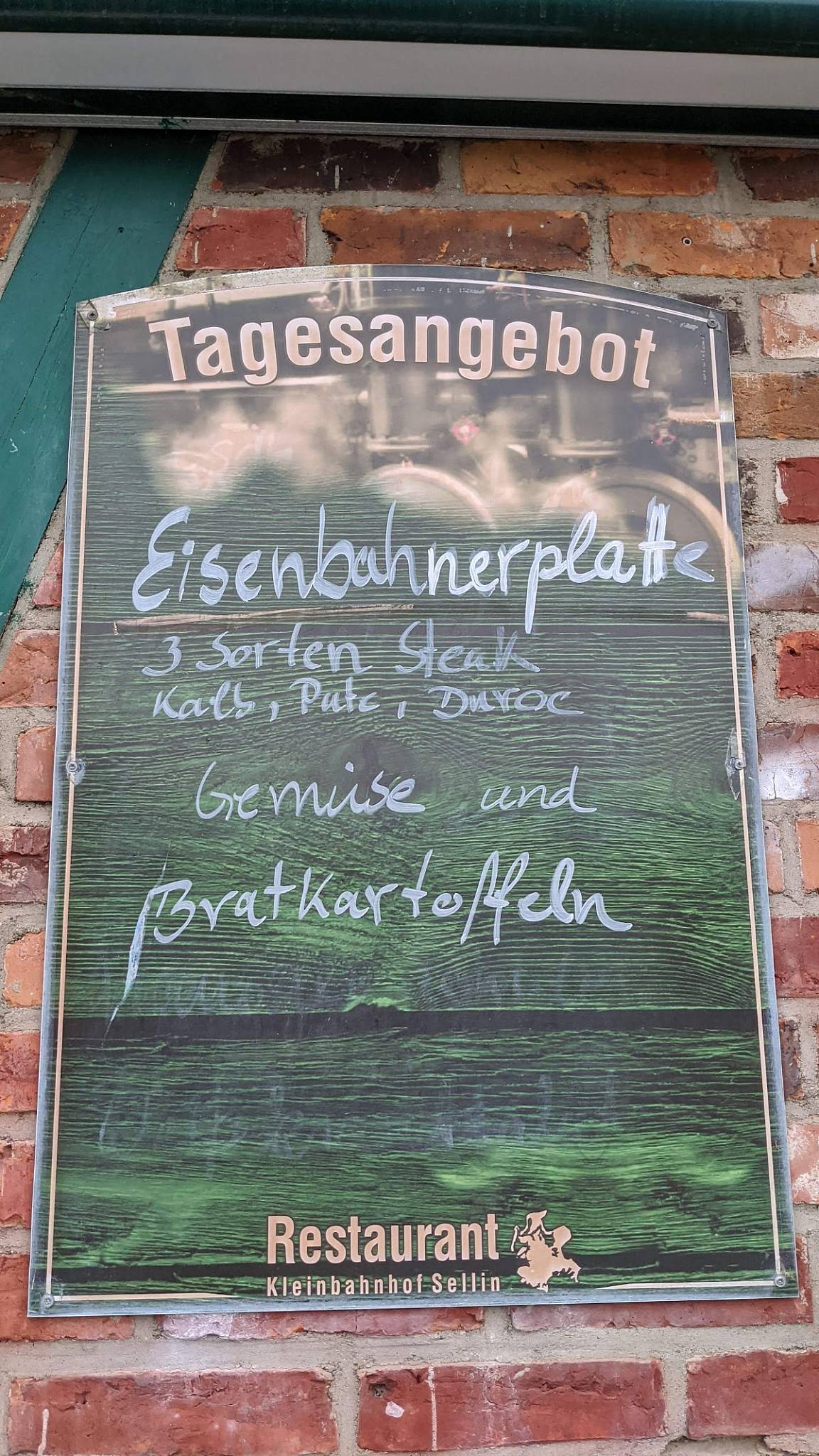 Speisekarte von Selliner Kleinbahnhof restaurant, Sellin, B196 3