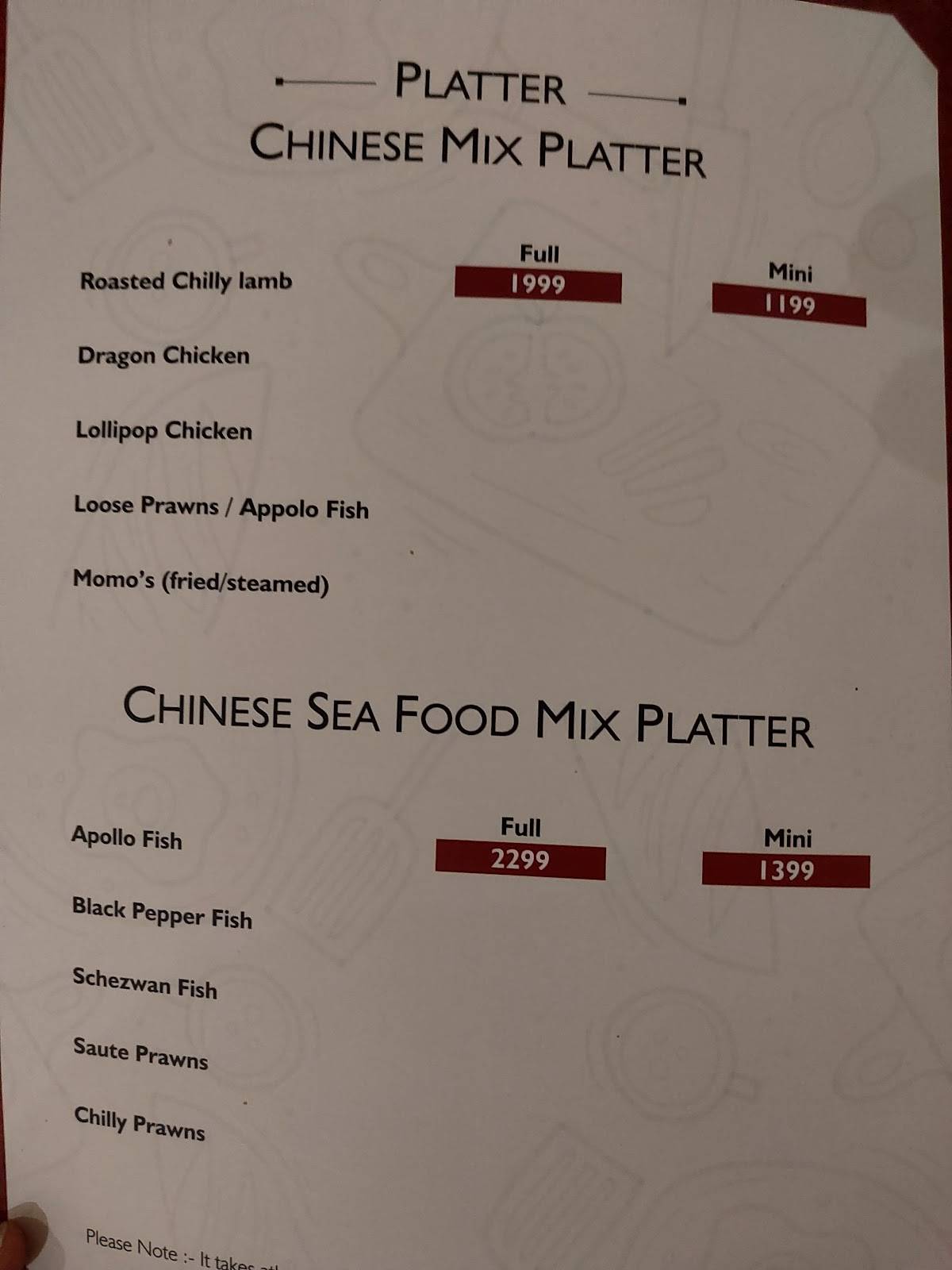 Sofra Culture Cuisine menu