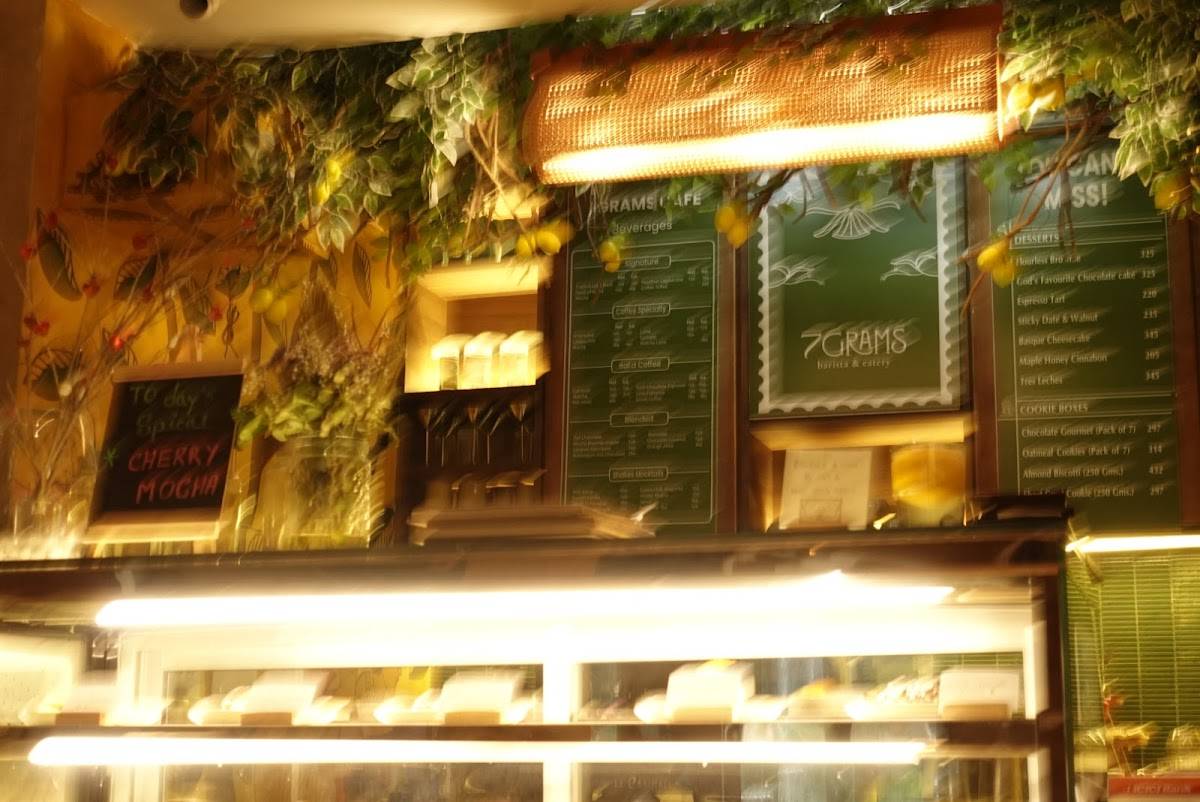 7grams Cafe menu