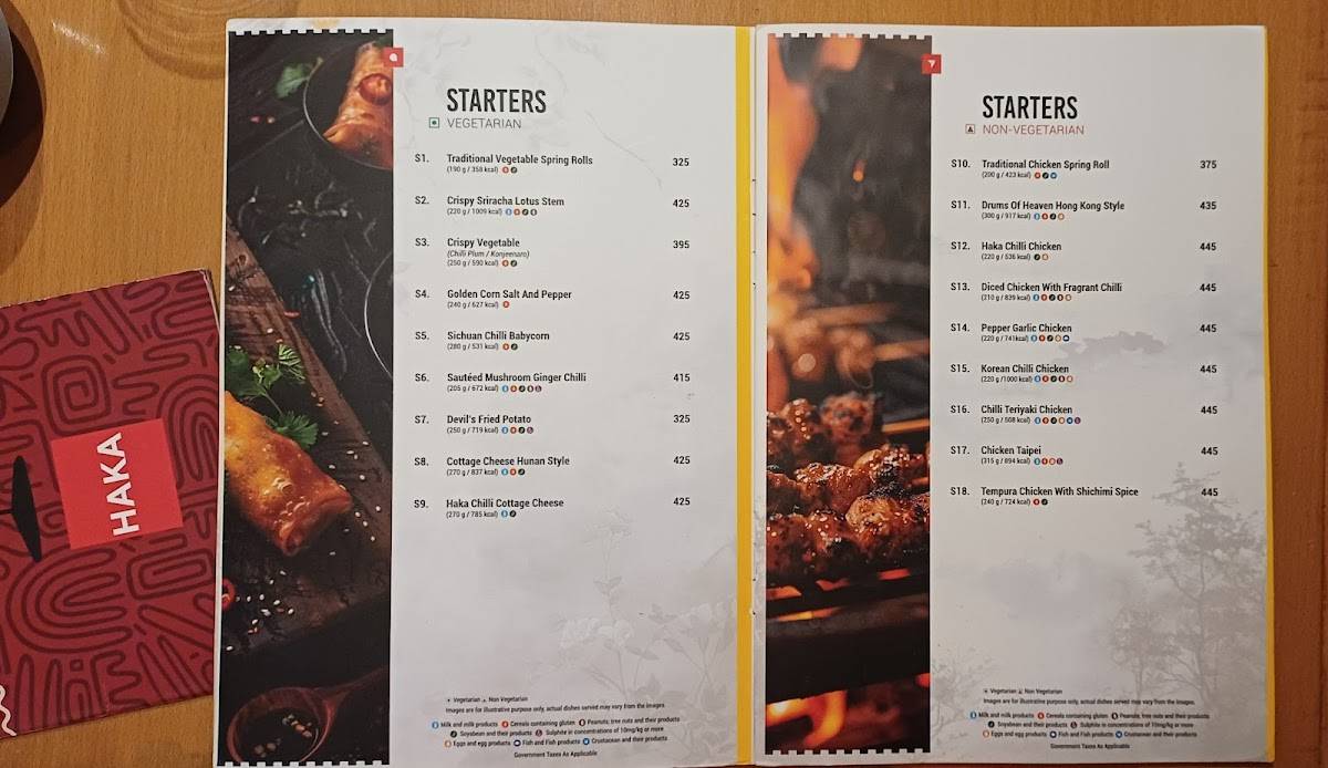 Haka menu