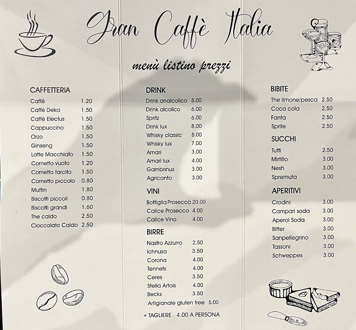 Menu de La Chimia Alexandra