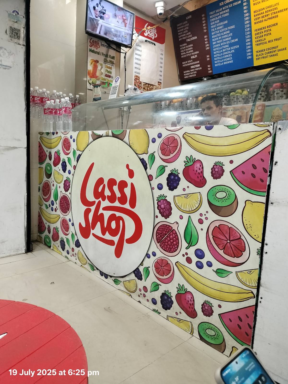 LASSI SHOP BELLARY menu
