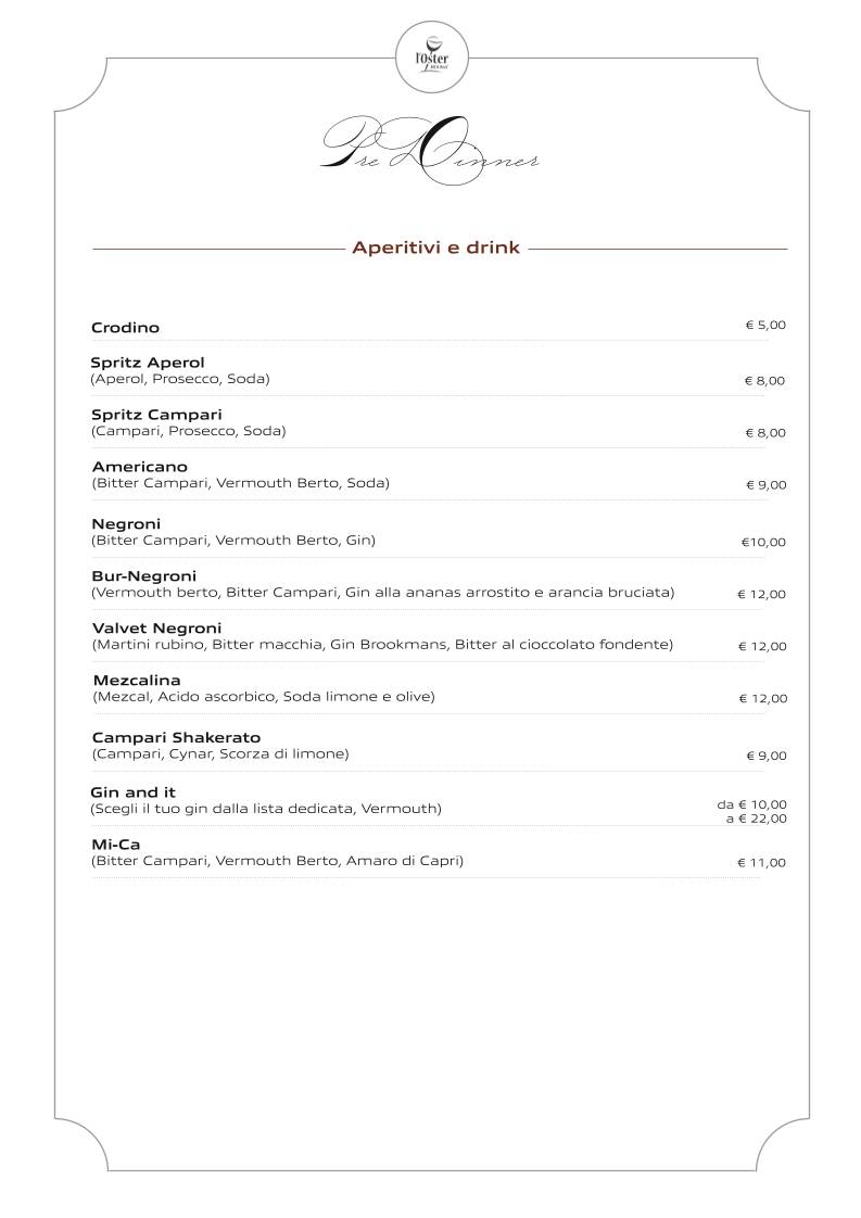 Menu di L'Oster Bif & Beef Restaurant 