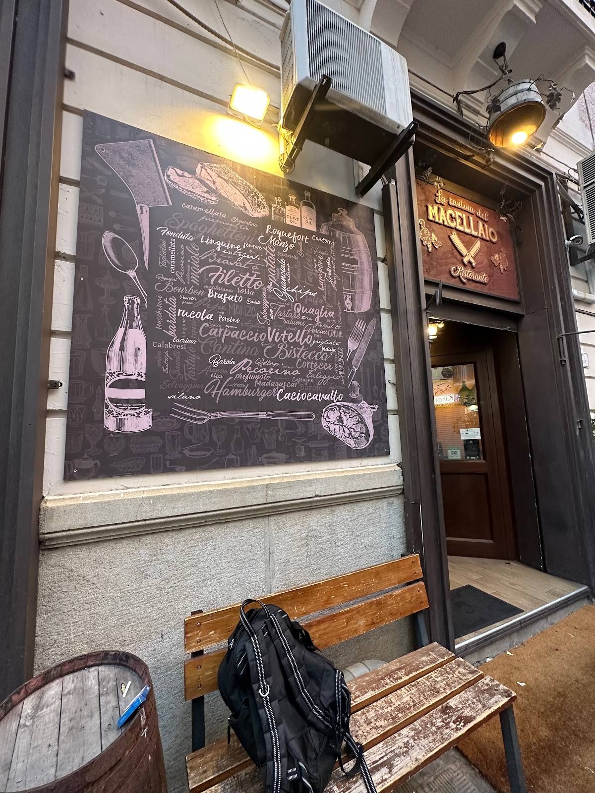 Menu da La Cantina del Macellaio steakhouse, Reggio Calabria, Via Girolamo  Arcovito