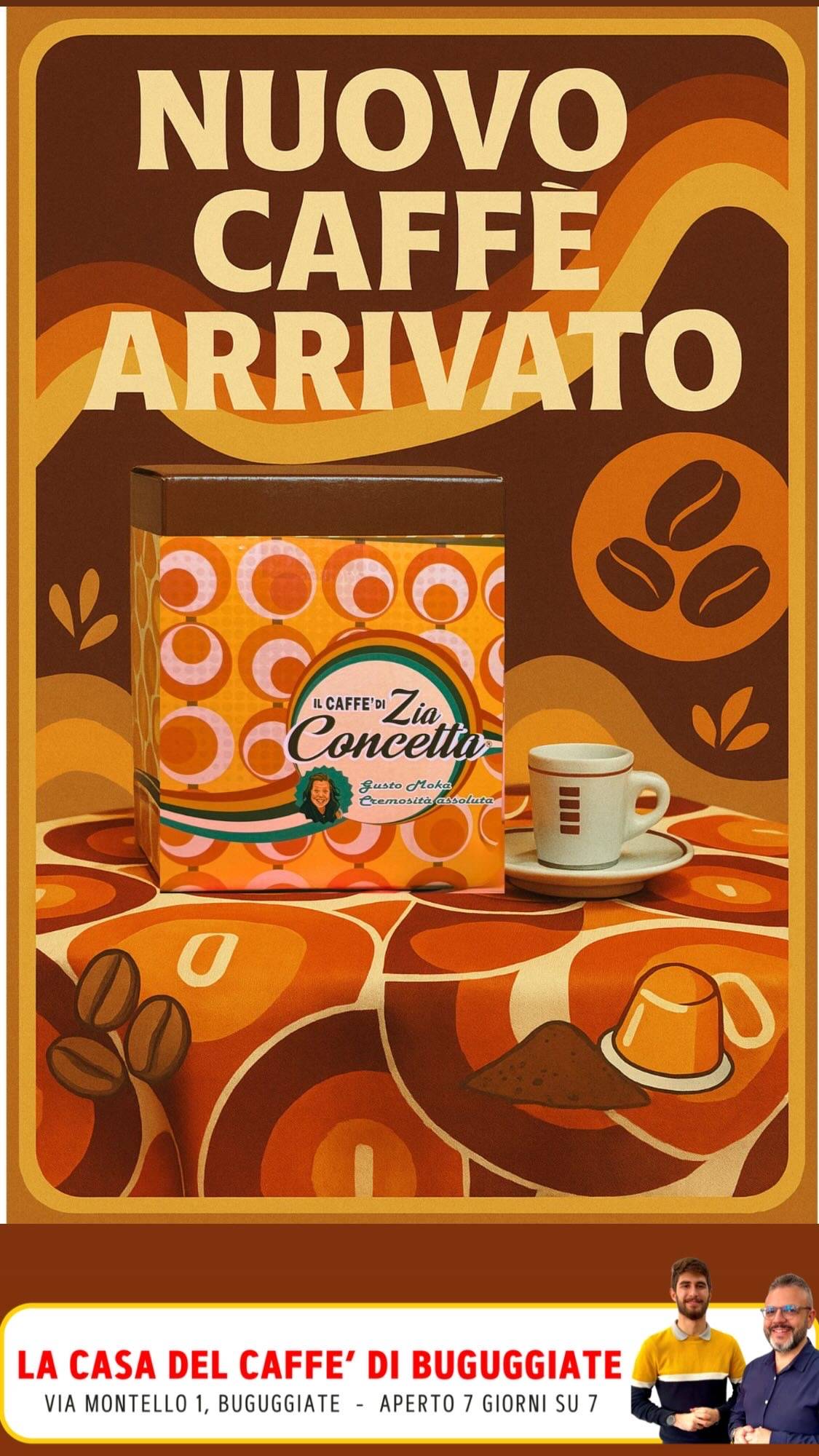Menu di La Casa del Caffè di Buguggiate - Capsule e Cialde srls 