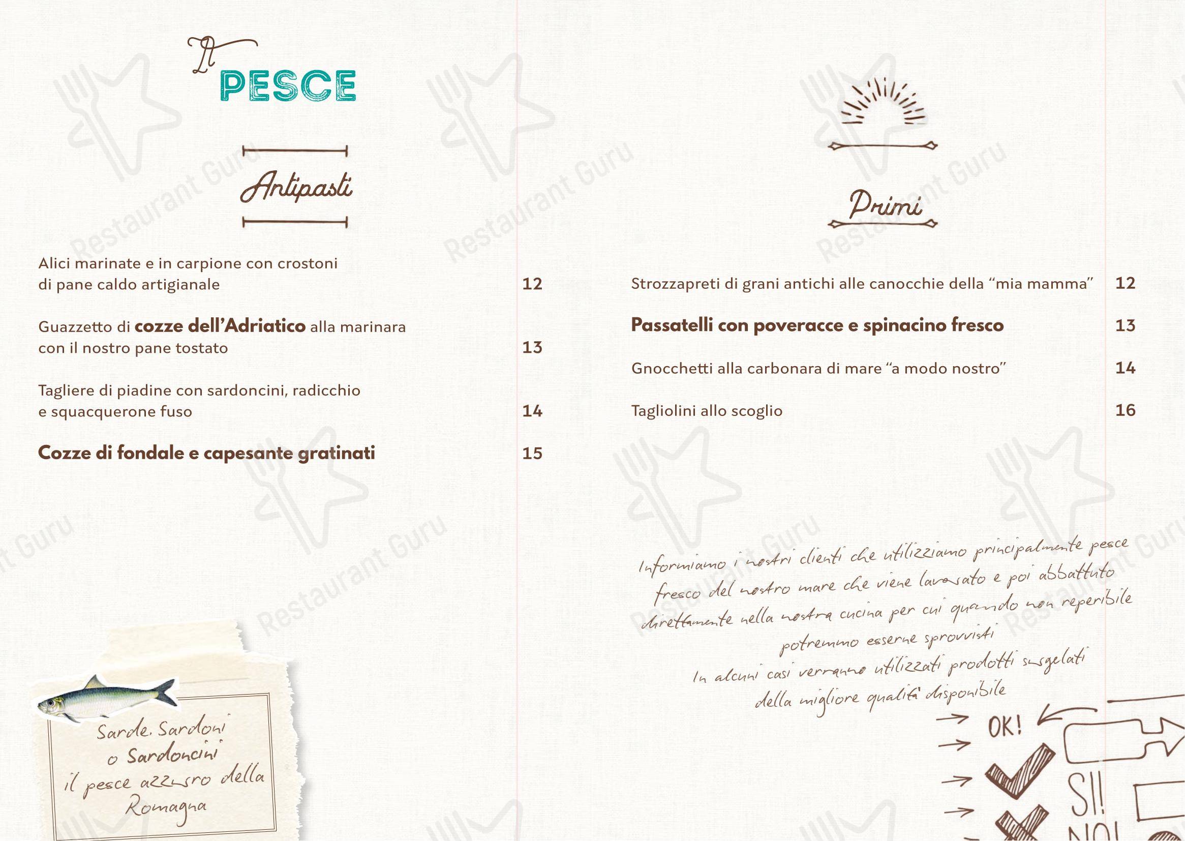 Menu di La Mi Mama - 菜单