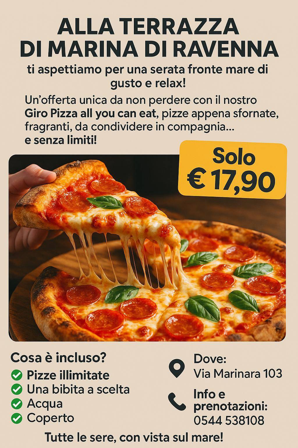 Menu di La Terrazza Pizzeria 