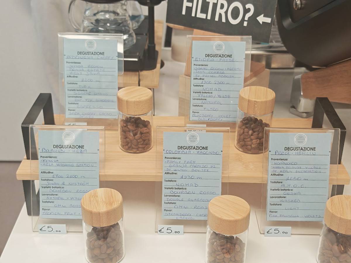 Menu di Laboratorio Espresso 