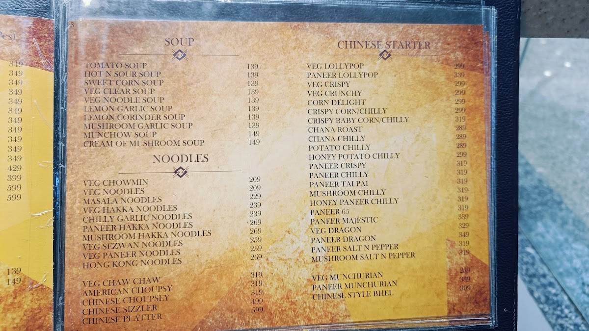 Lalaji dilliwale restro & cafe menu