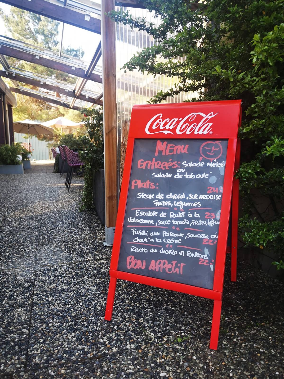 Menu di Restaurant Le Cervin 