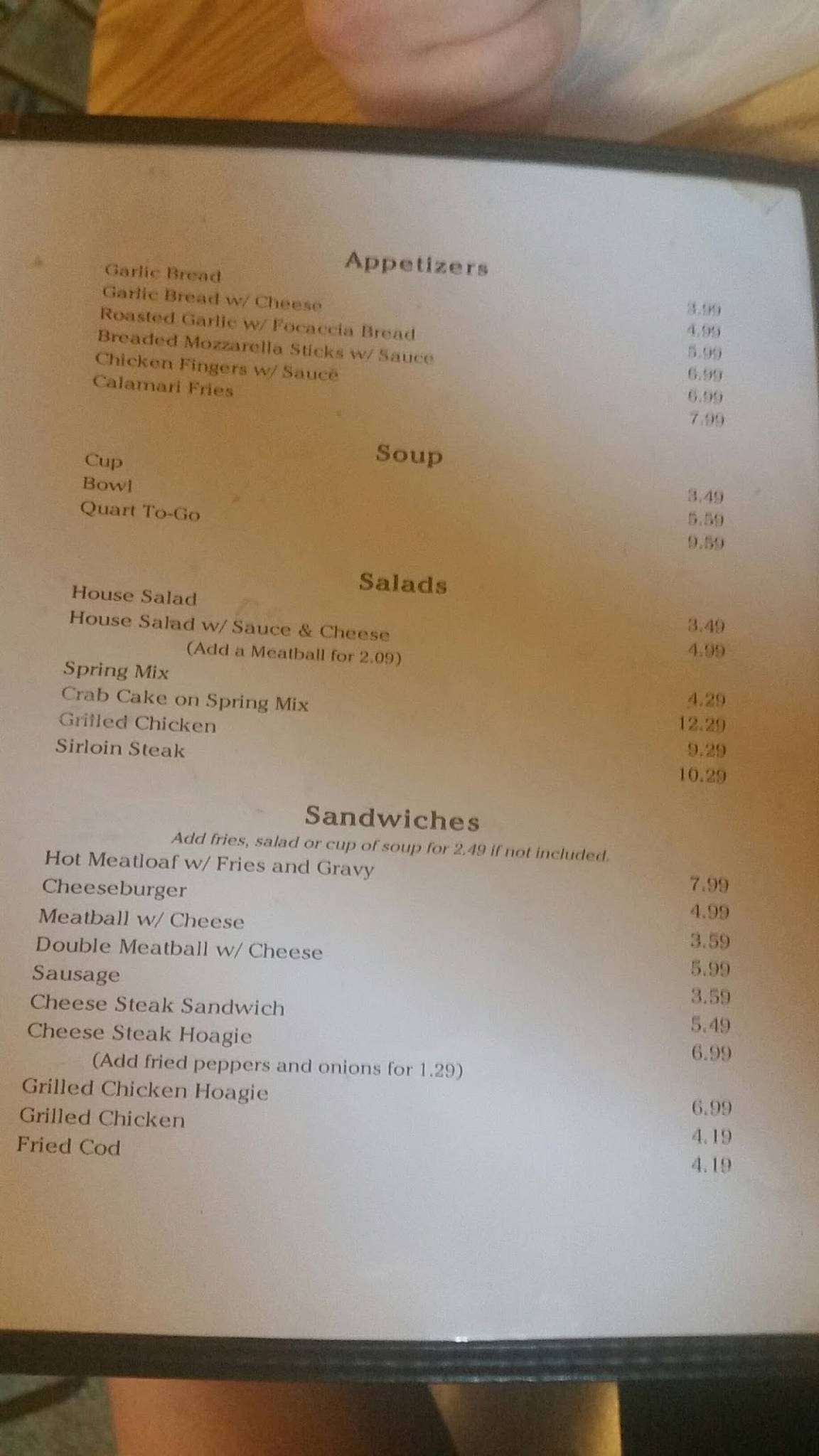 menu-at-lena-s-cafe-altoona